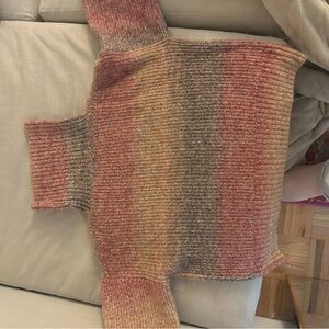 Multicolor Knit Women's Sweater